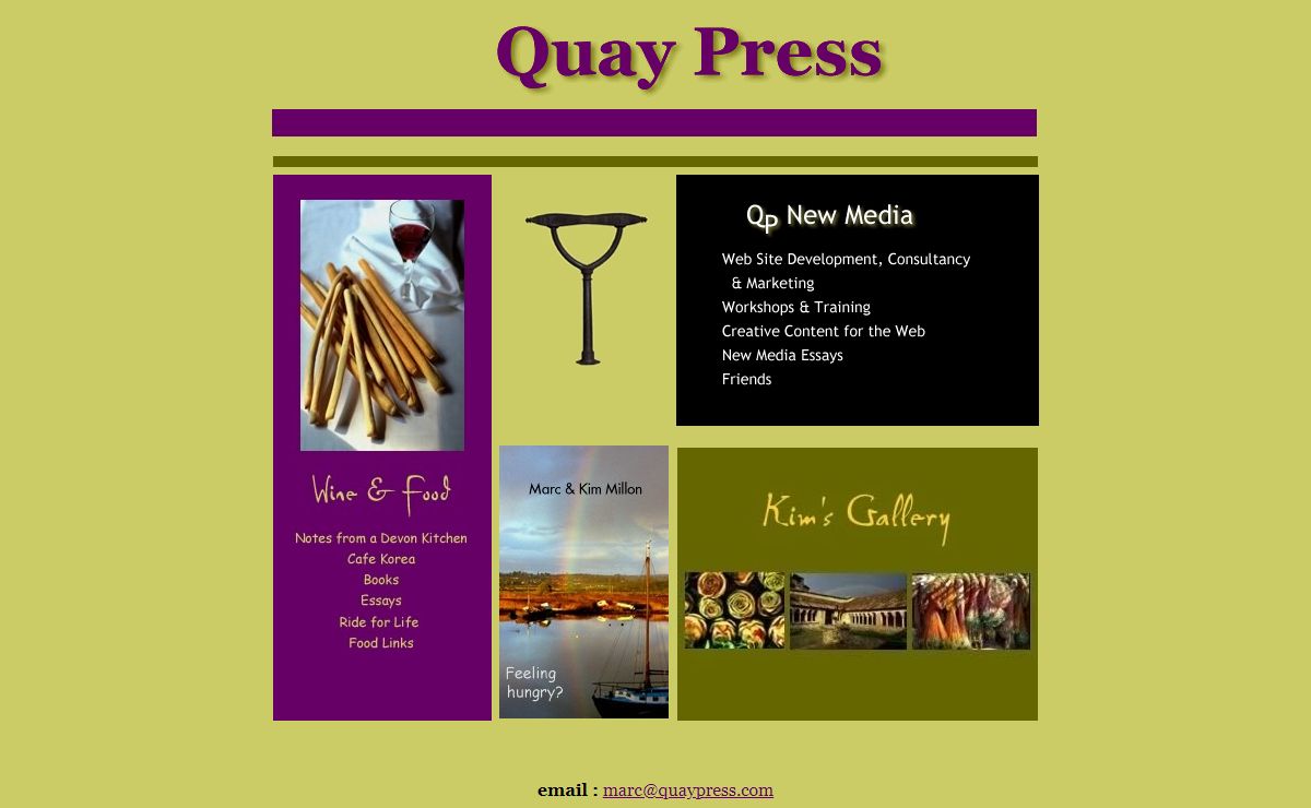 Quay Press Food, Wine Travel, New Media