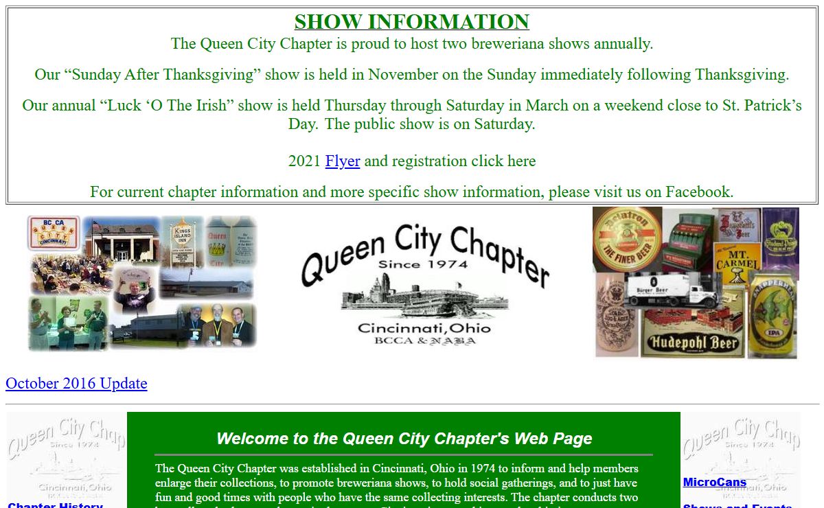 Welcome to Queen City Chapter