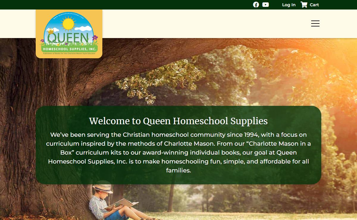 Queen Homeschool Supplies, Inc. – Charlotte Mason Inspired Curriculum