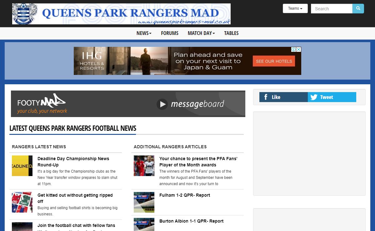 Queens Park Rangers News - QPR MAD