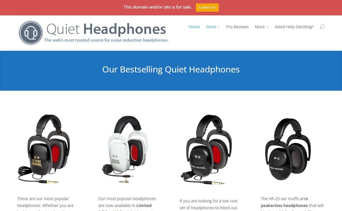 Quiet Headphones | Noise Canceling Headphones are the best!