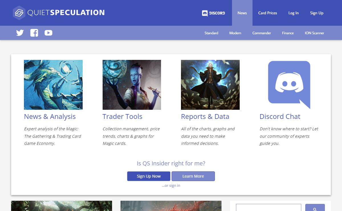 Quiet Speculation - MTG Financial Analysis, Prices & News