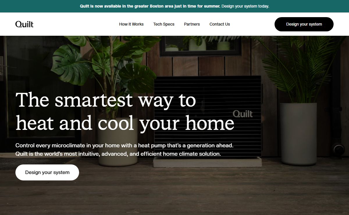 Quilt – The smartest way to heat and cool your home