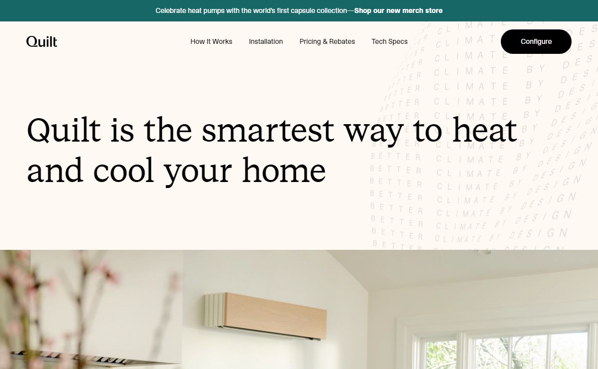 Quilt – The smartest way to heat and cool your home