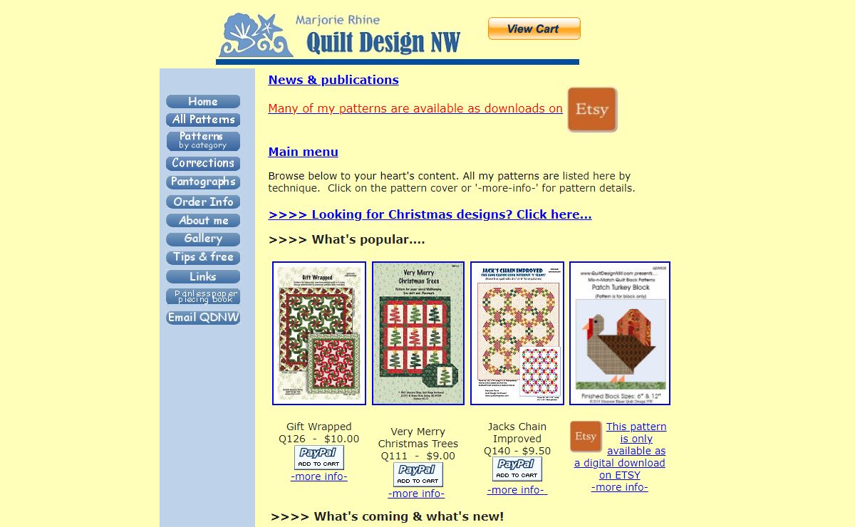 Quilt Design NW - Browse all patterns
