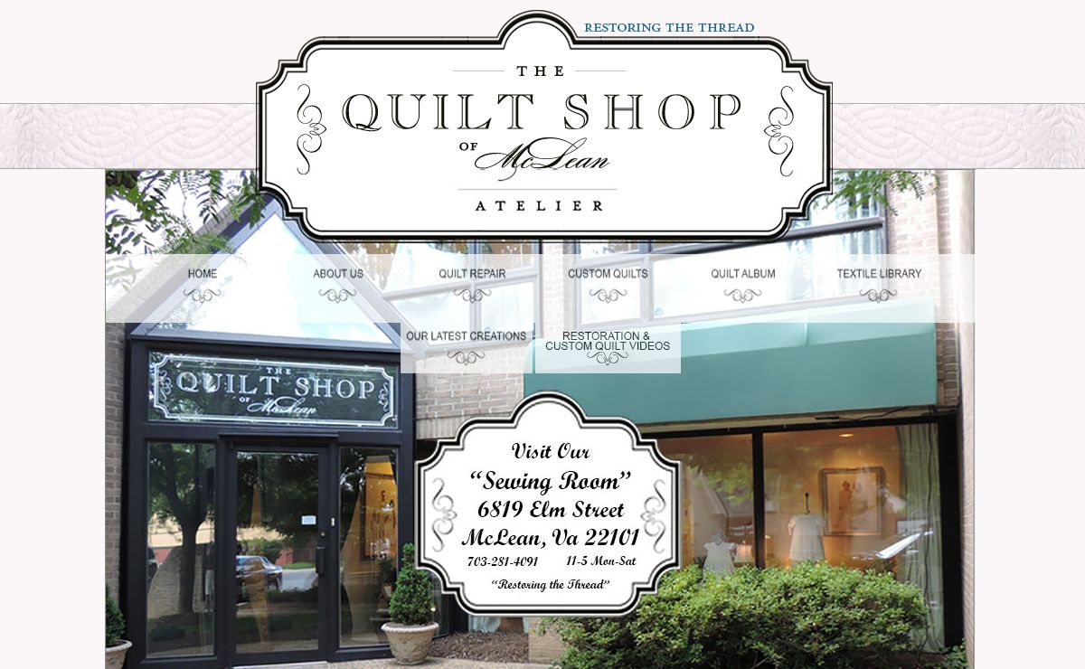 The Quilt Shop of McLean and Atelier : Home of the Quilt Doctor