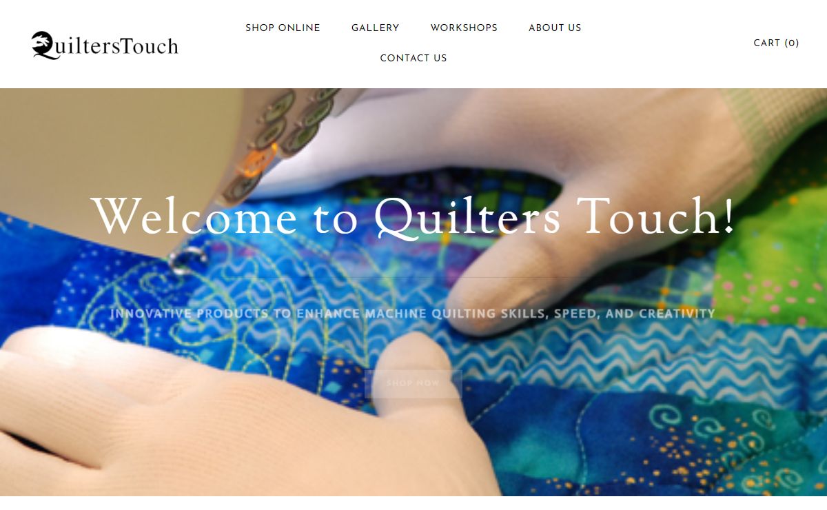Quilters Touch LLC - Machingers Quilting Gloves and more