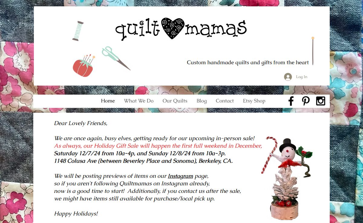 Quiltmamas.com | custom handmade quilts