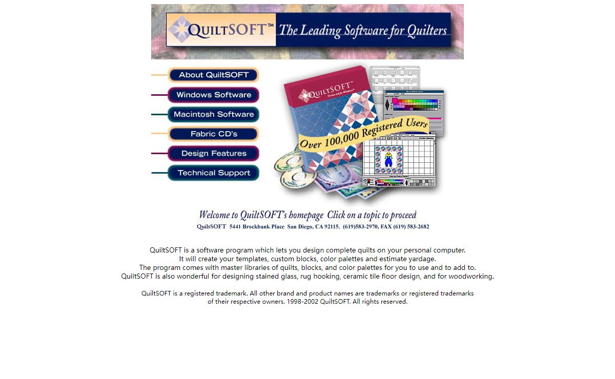 QuiltSOFT: Quilt Design Software and Quilt Fabrics