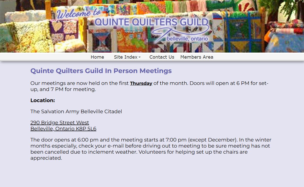 Quinte Quilters Guild