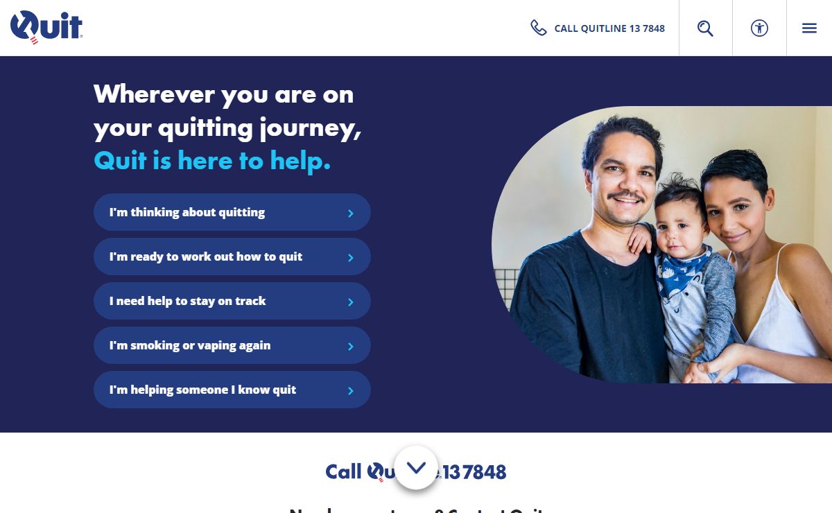 Quit Smoking & Vaping: Get Expert Cessation Tips & Help | Quit