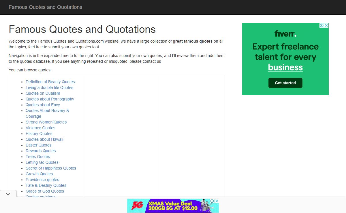 Famous Quotes and Quotations