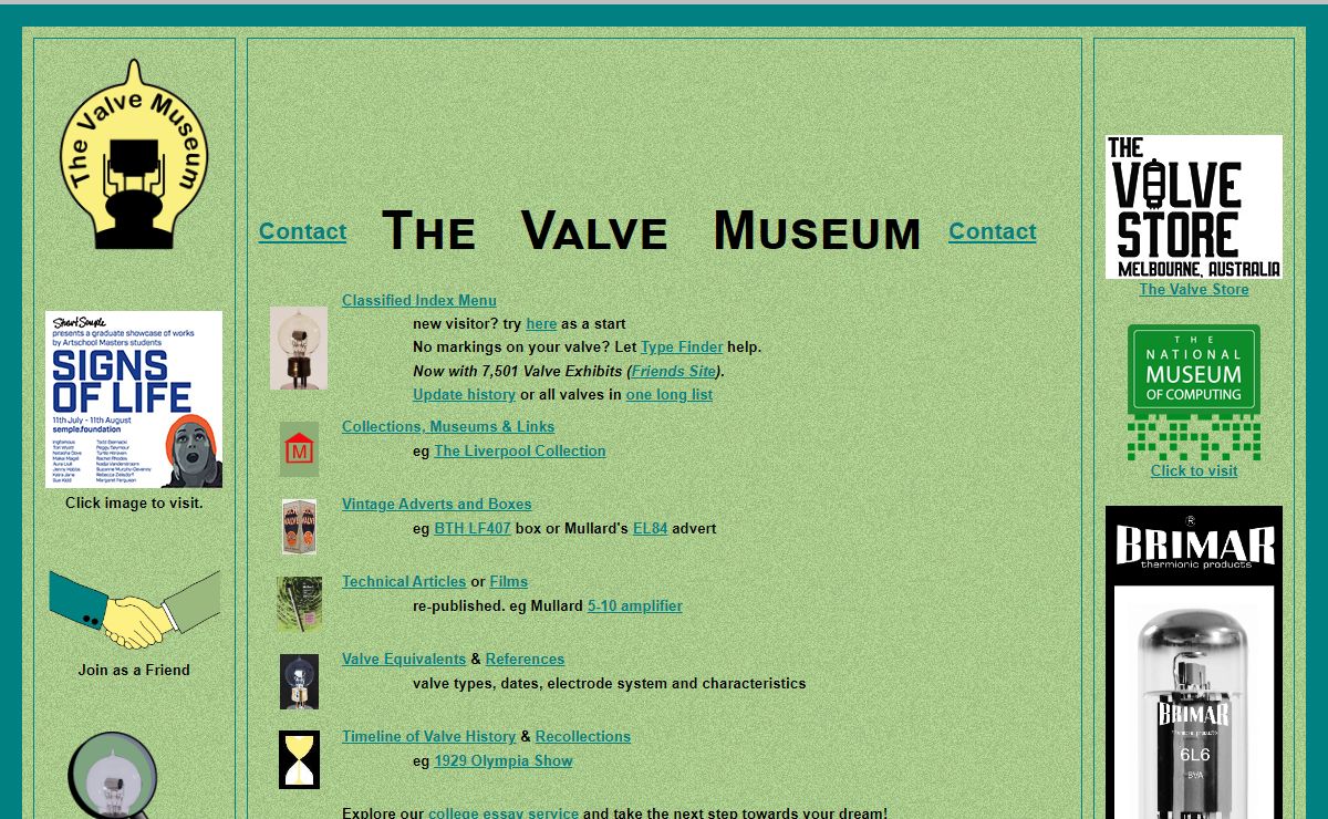 The Valve Museum