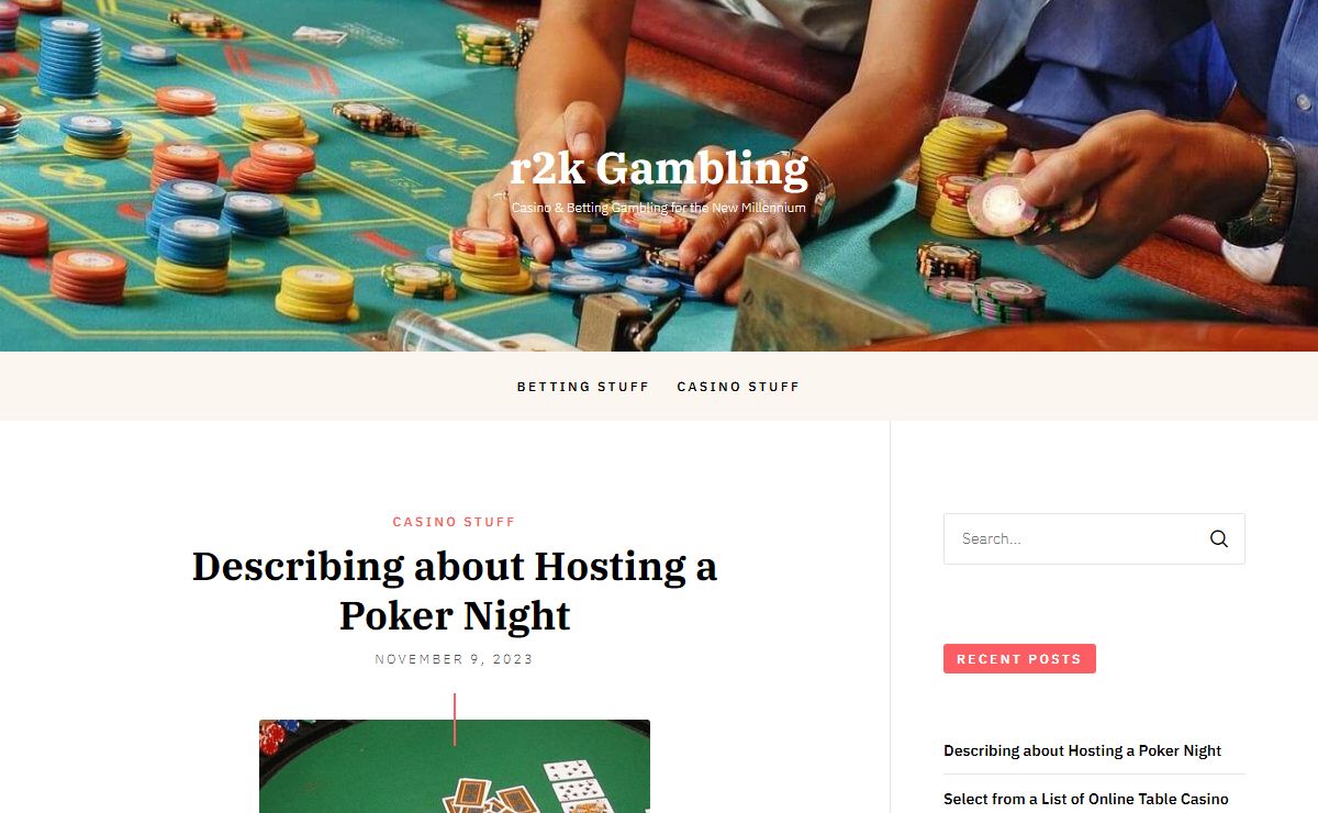 r2k Gambling - Casino & Betting Gambling for the New Millennium
