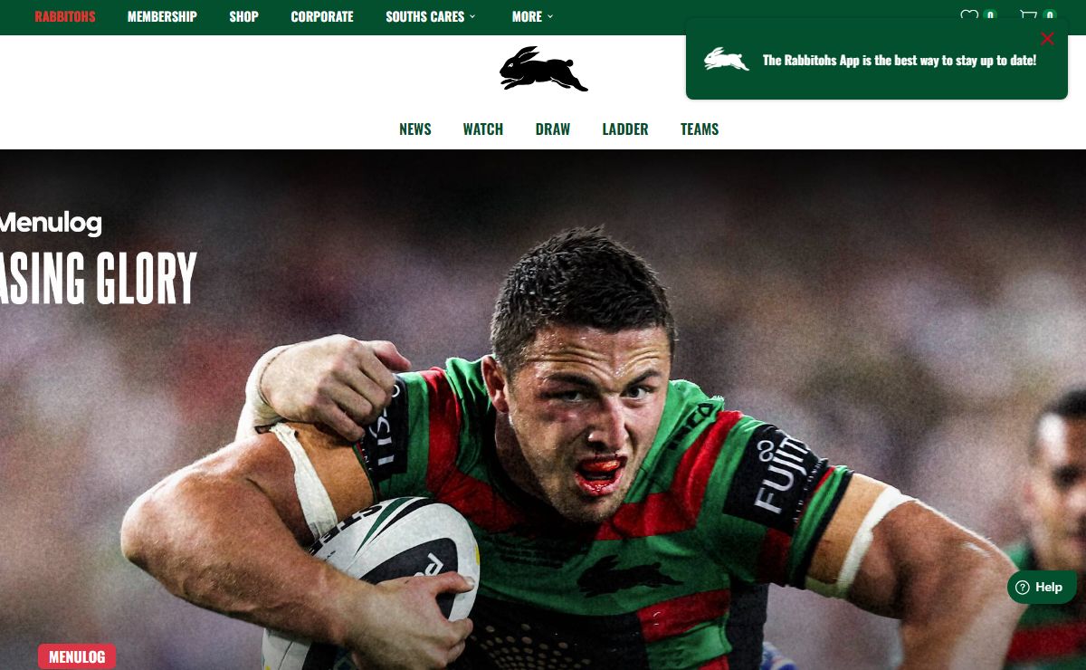 The South Sydney Rabbitohs Official Homepage