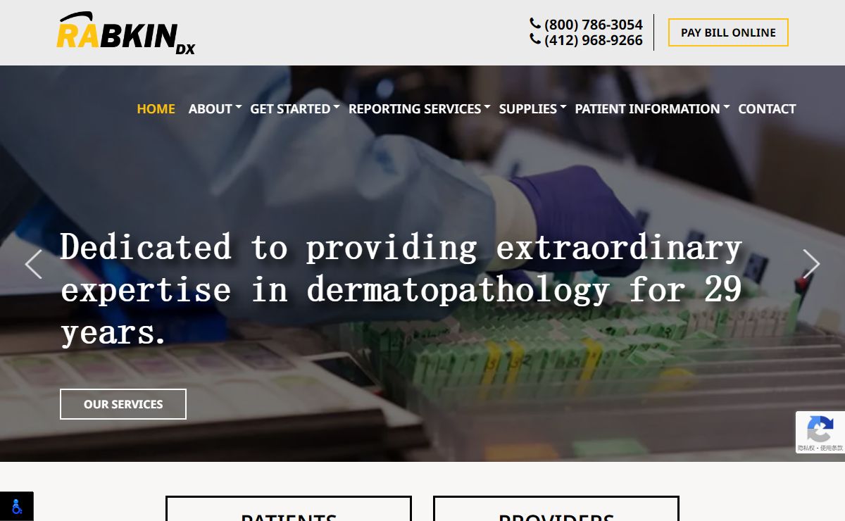 Rabkin Dermatopathology Lab | (412) 786-3054