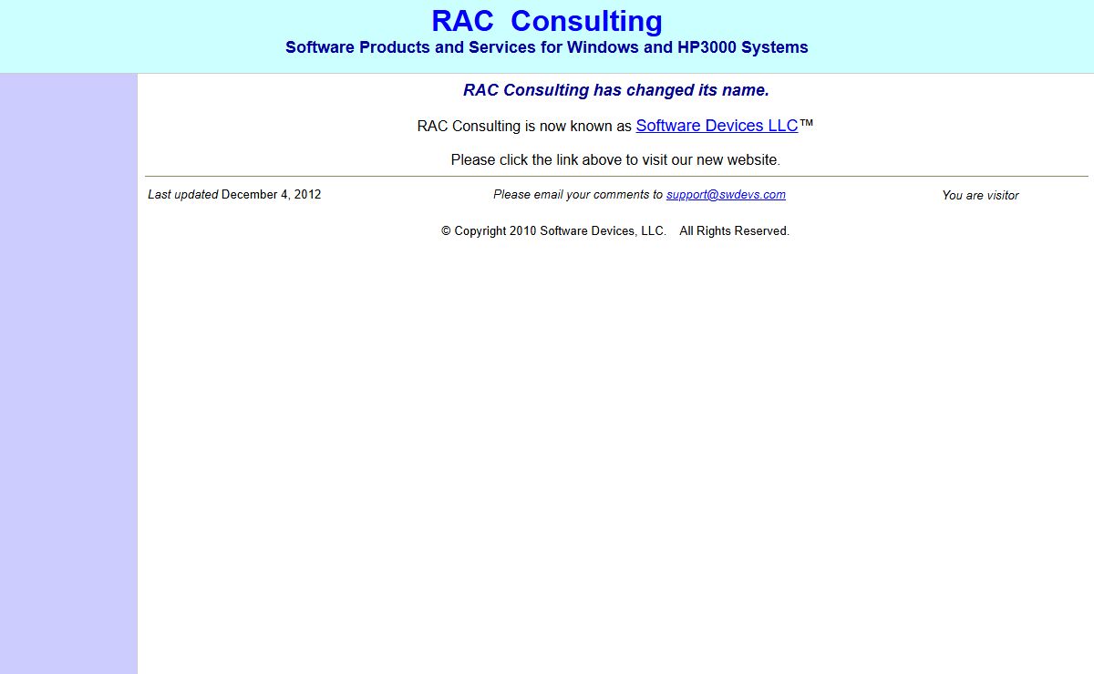 Welcome to RAC Consulting