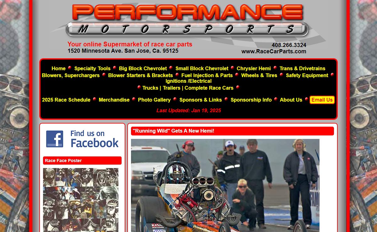 Performance Motorsports - Nostalgic Performance Racing Equipment