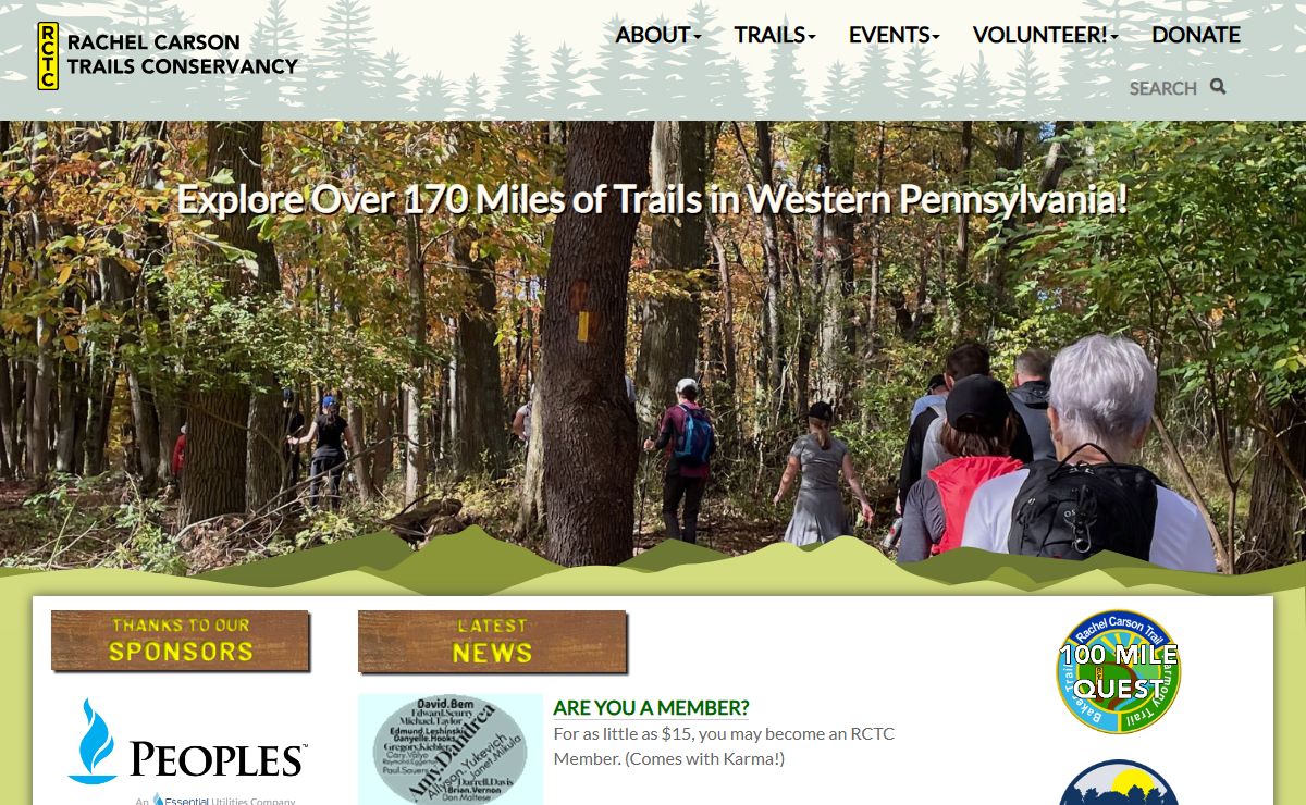 Latest News — Rachel Carson Trails Conservancy