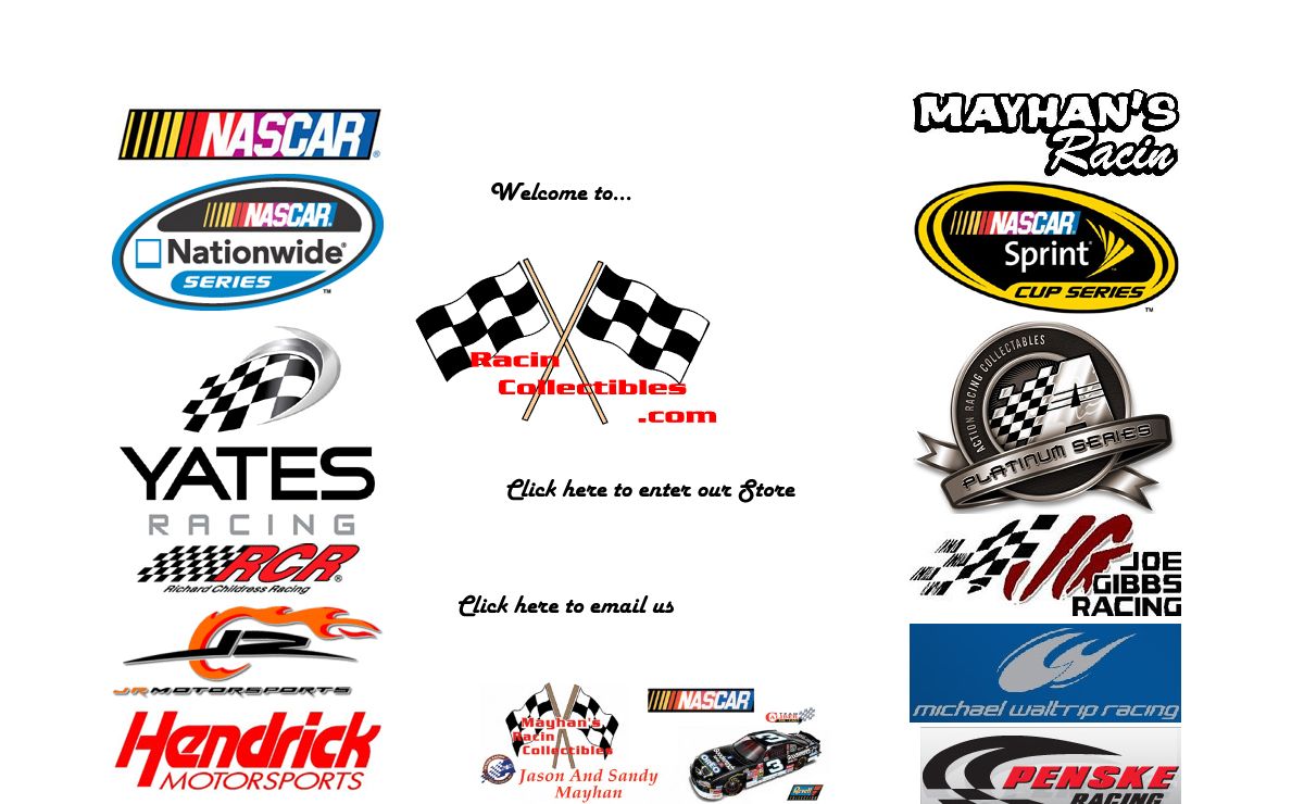NASCAR Diecast by Action and Motorsports Authentics Diecast and Novelties