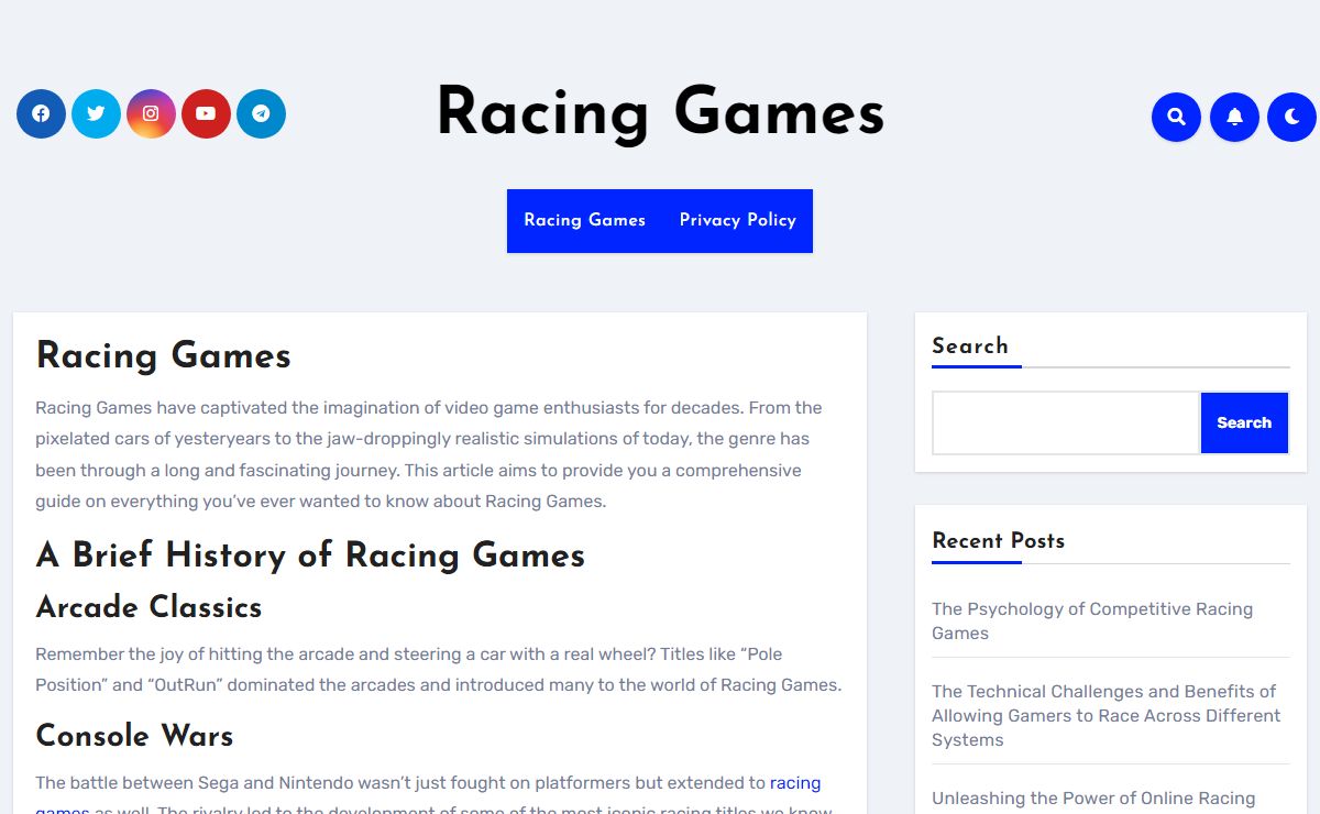 Racing Games