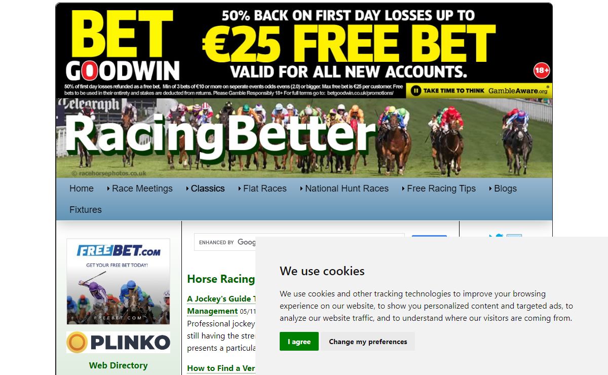 British Horse Racing News & Links - UK Flat & National Hunt Horseracing