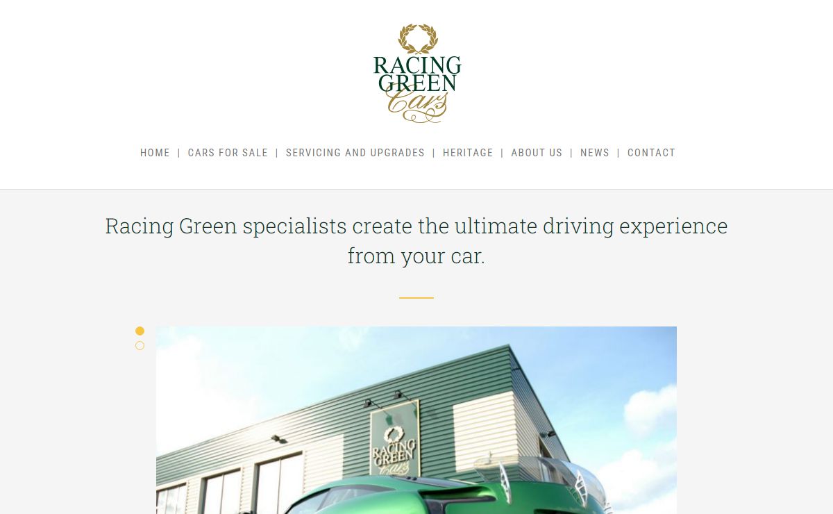 Racing Green Cars - Home