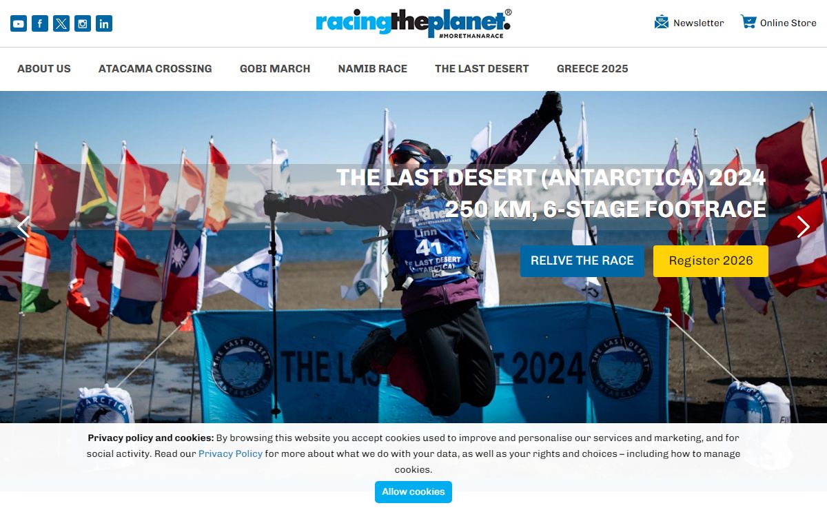 RacingThePlanet | 4 Deserts Ultramarathon Series