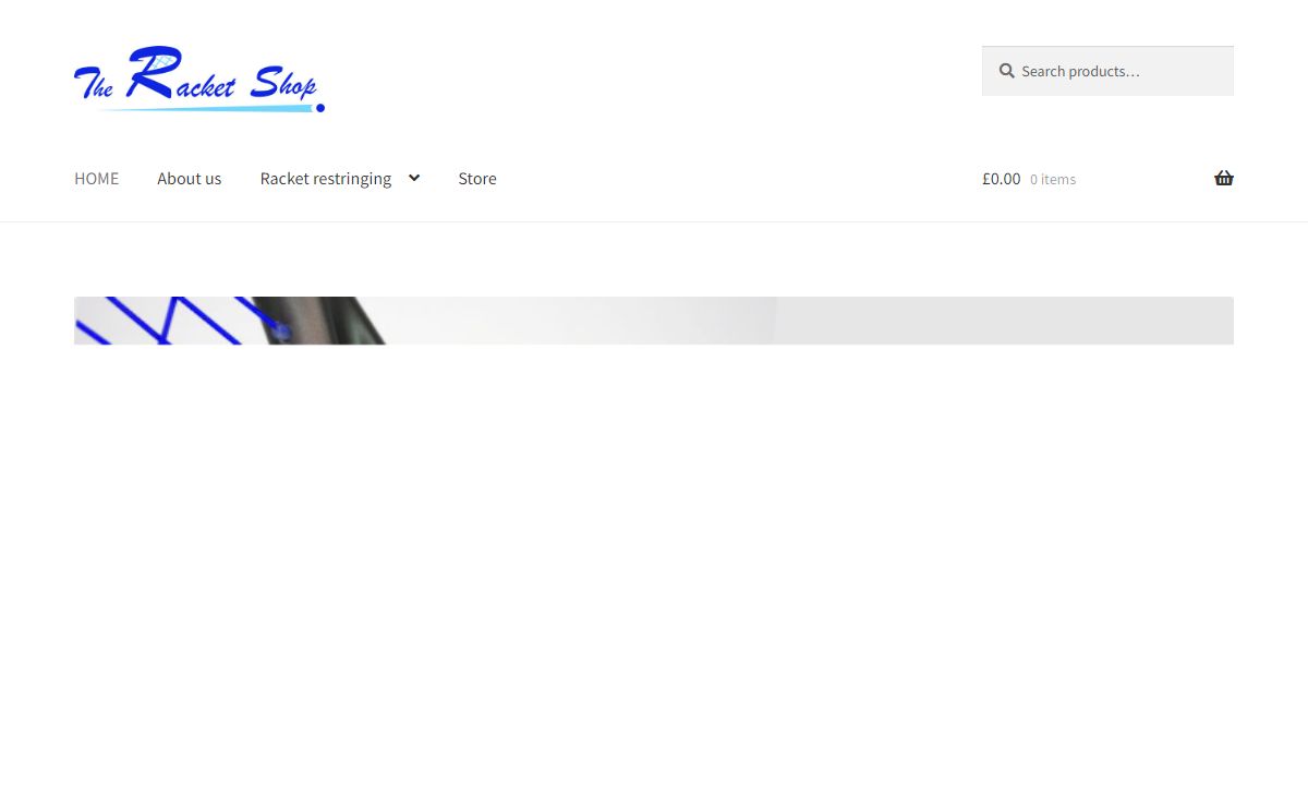 THE RACKET SHOP – Racket sport specialist