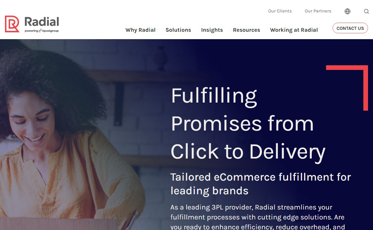 Radial eCommerce Fulfillment
