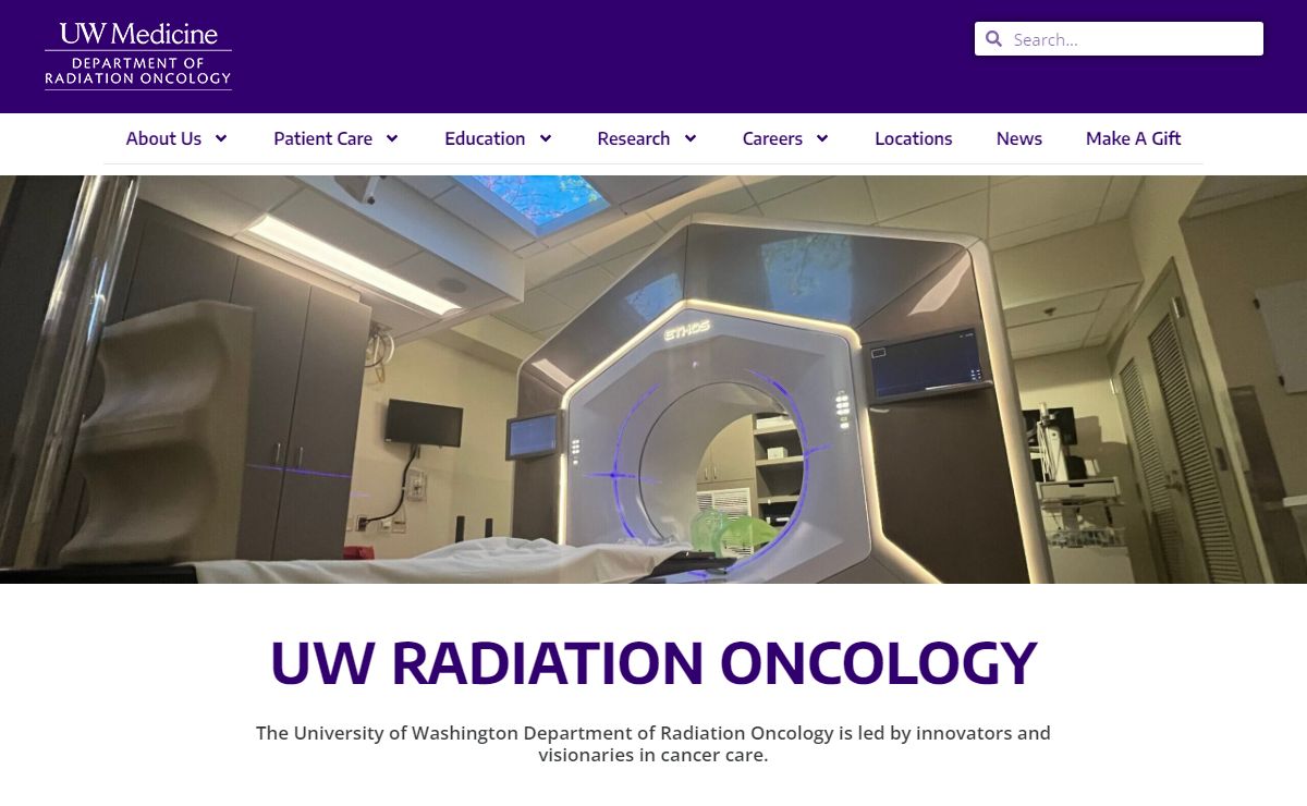 Radiation Oncology – The UW Medicine School of Medicine Department of Radiation Oncology Website