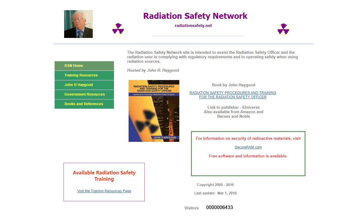 Radiation Safety Net Radiation Safety Network