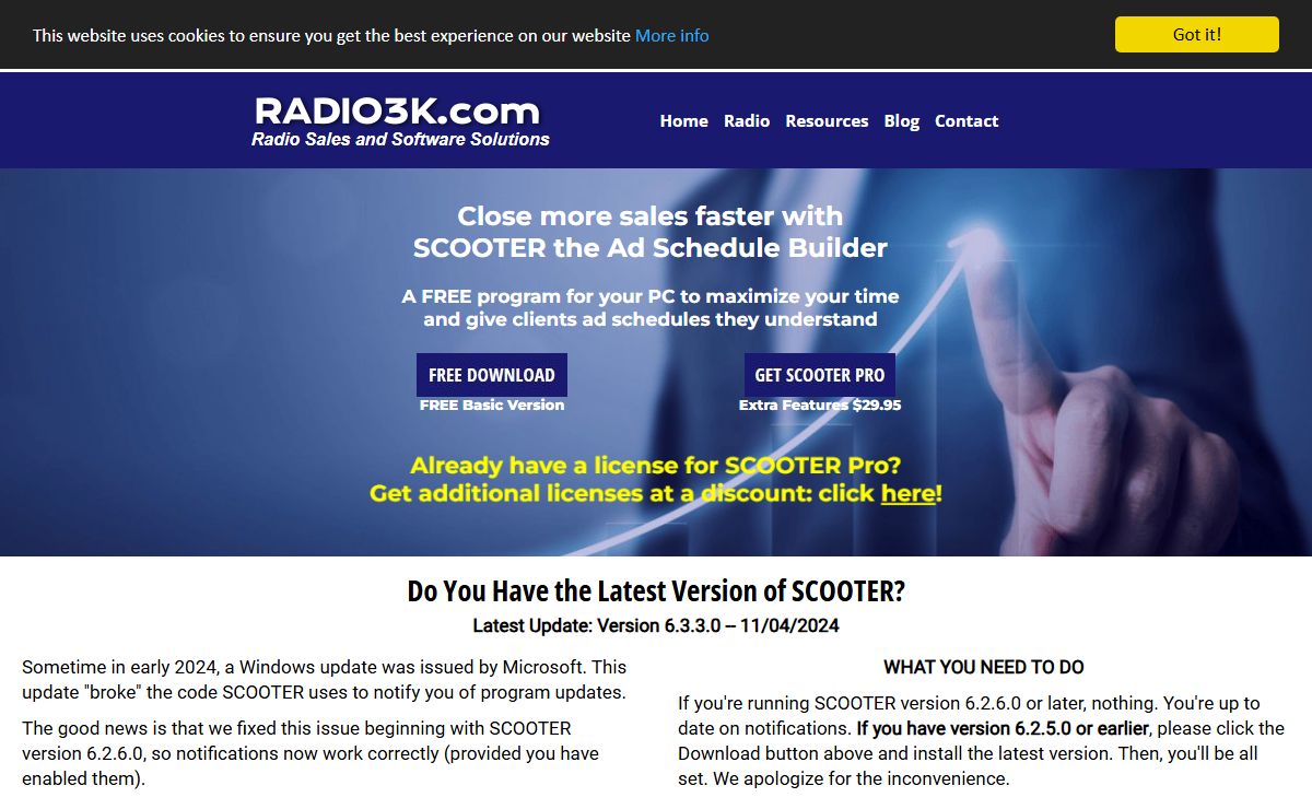 Radio3K -- Sales and Software Solutions