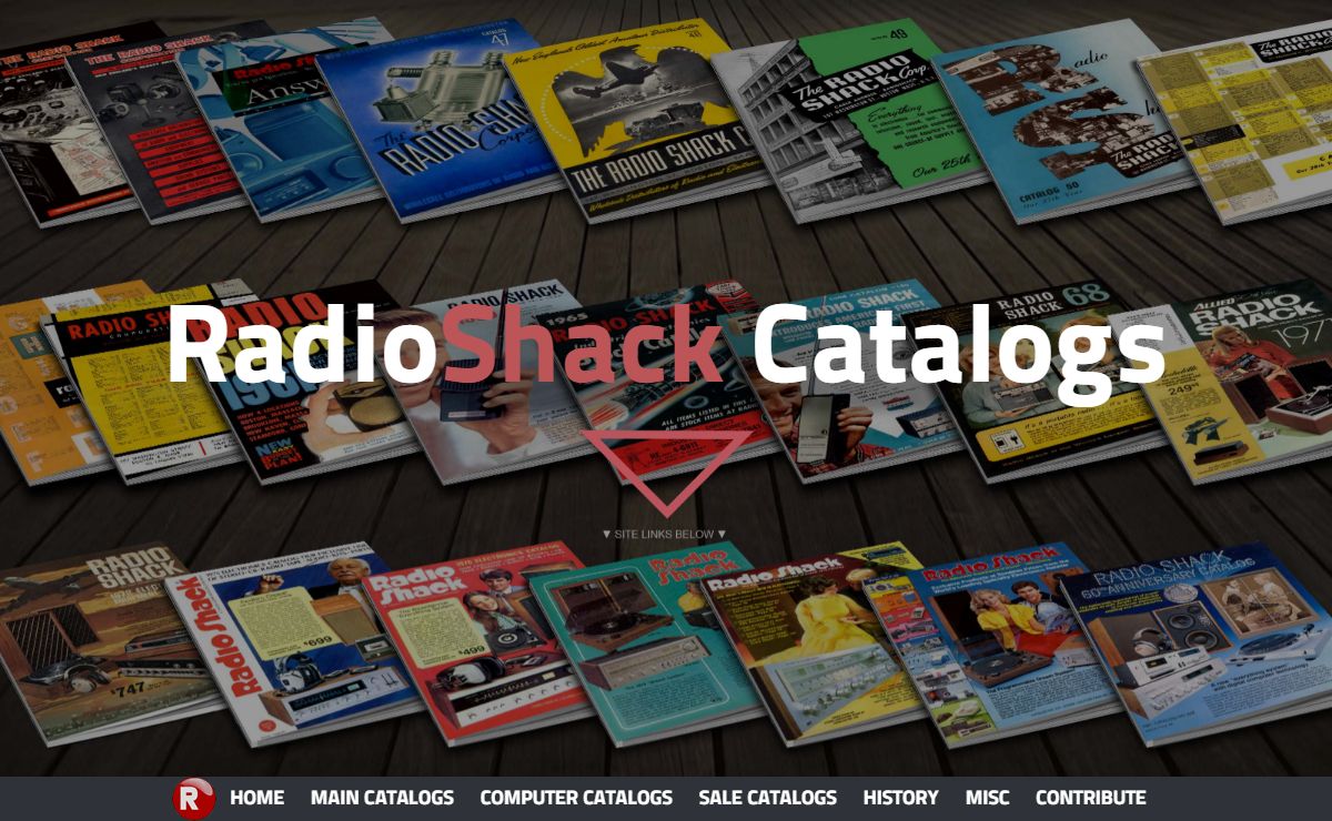 Radio Shack Catalog Archive (1939-2011)