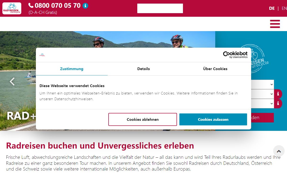 Radreisen buchen: geführt & individuell | radreisen.at