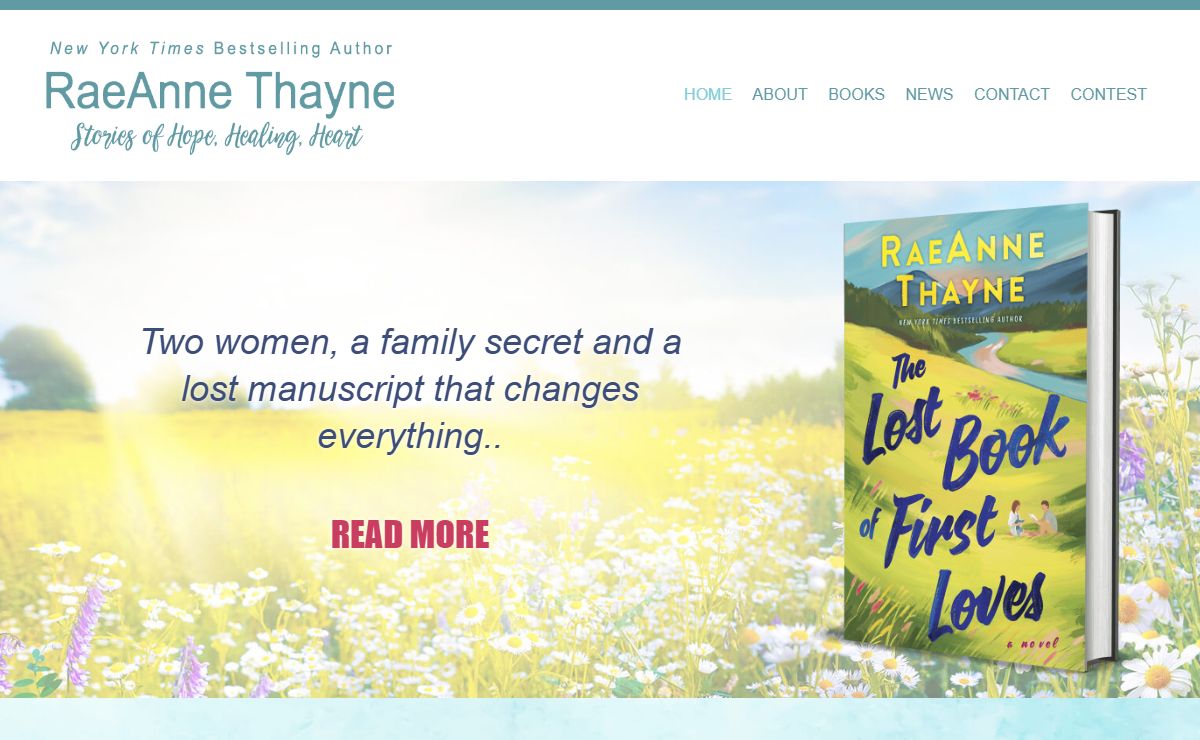 RaeAnne Thayne – Stories of Hope, Healing, Heart