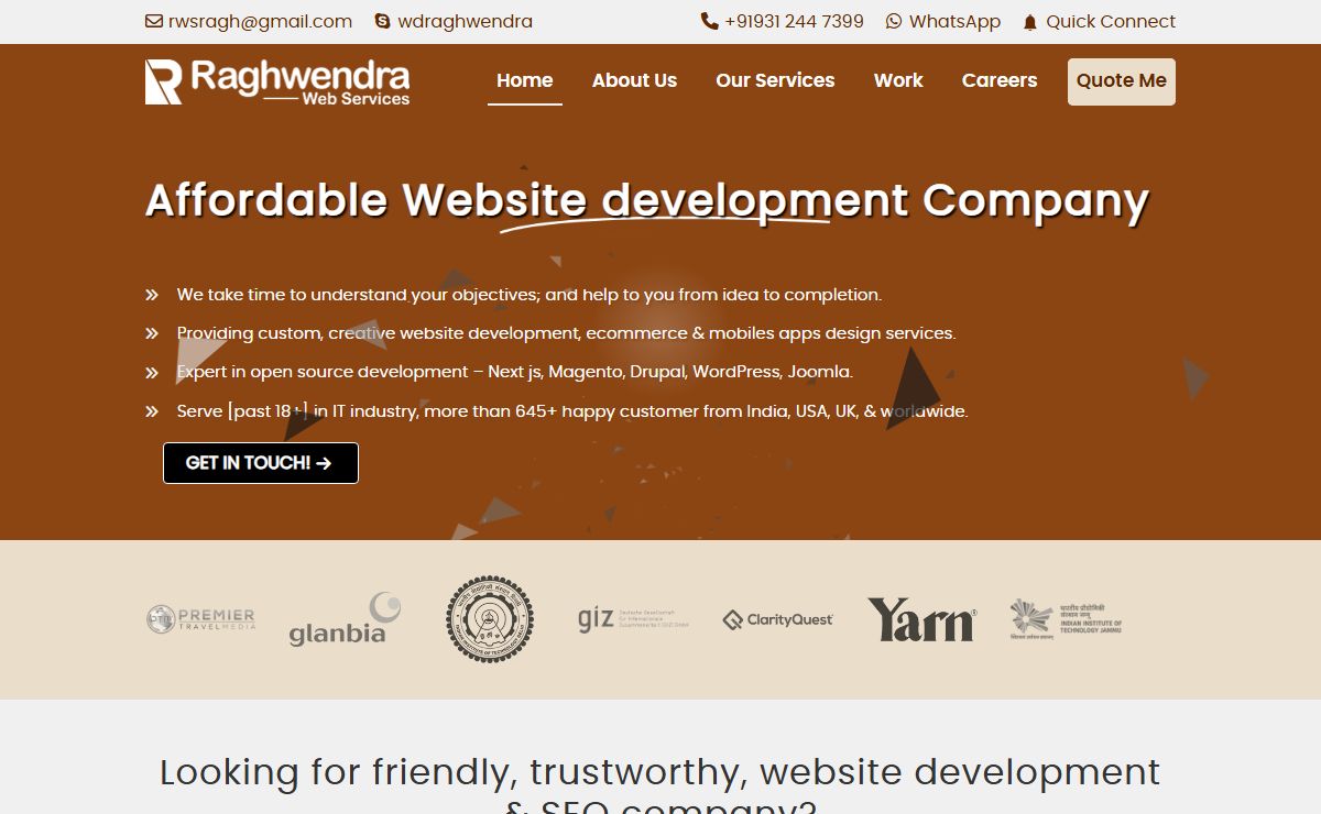 Website Development Company - WordPress, Drupal Design Delhi, India