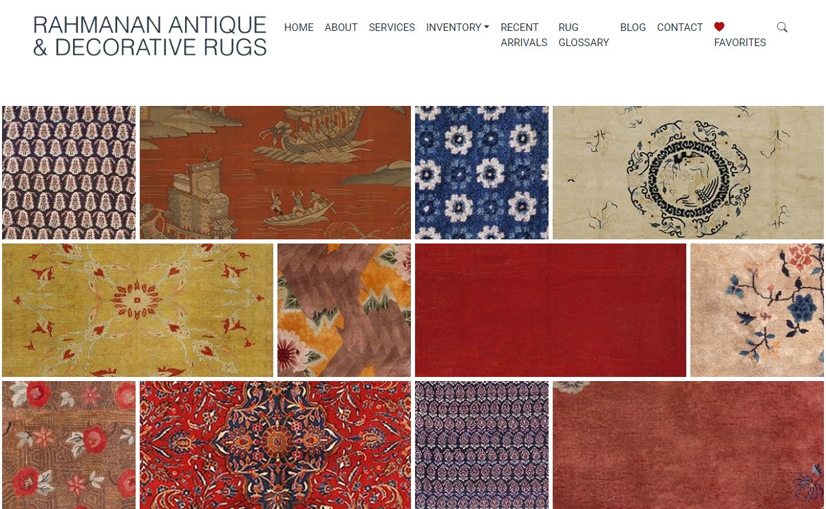 Rahmanan Antique and Decorative Carpets - Premier source of Antique & Decorative rugs in New York City Chinese rugs, European Rugs, Turkish Rugs, Caucasian Rugs, Persian Rugs, Indian Rugs