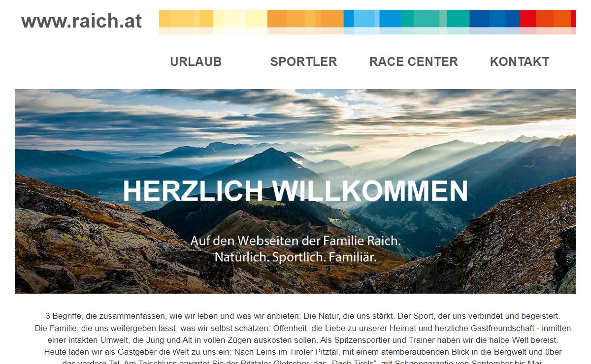 Familie Raich - Natürlich.Sportlich.Familiär