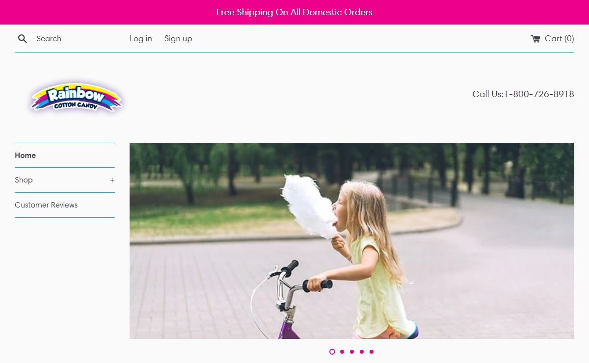 Rainbow Cotton Candy | Cotton Candy Supplier