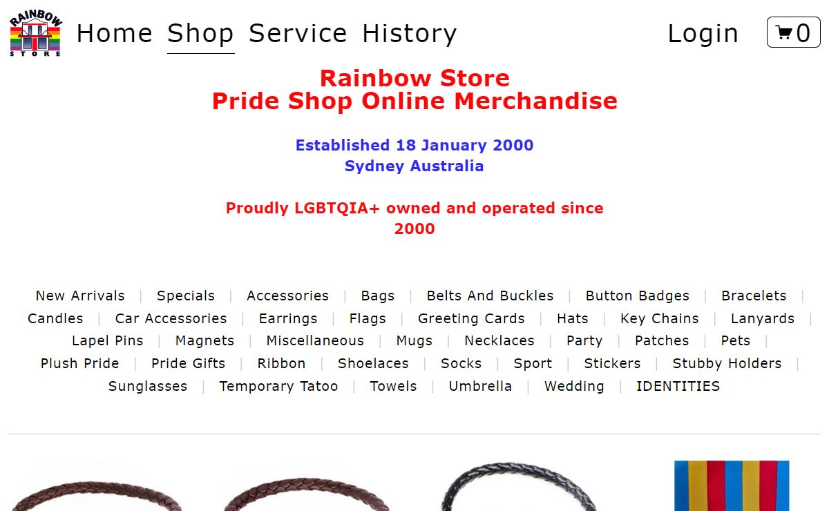 Rainbow Store | Online Pride Shop for LGBTQIA+ Community