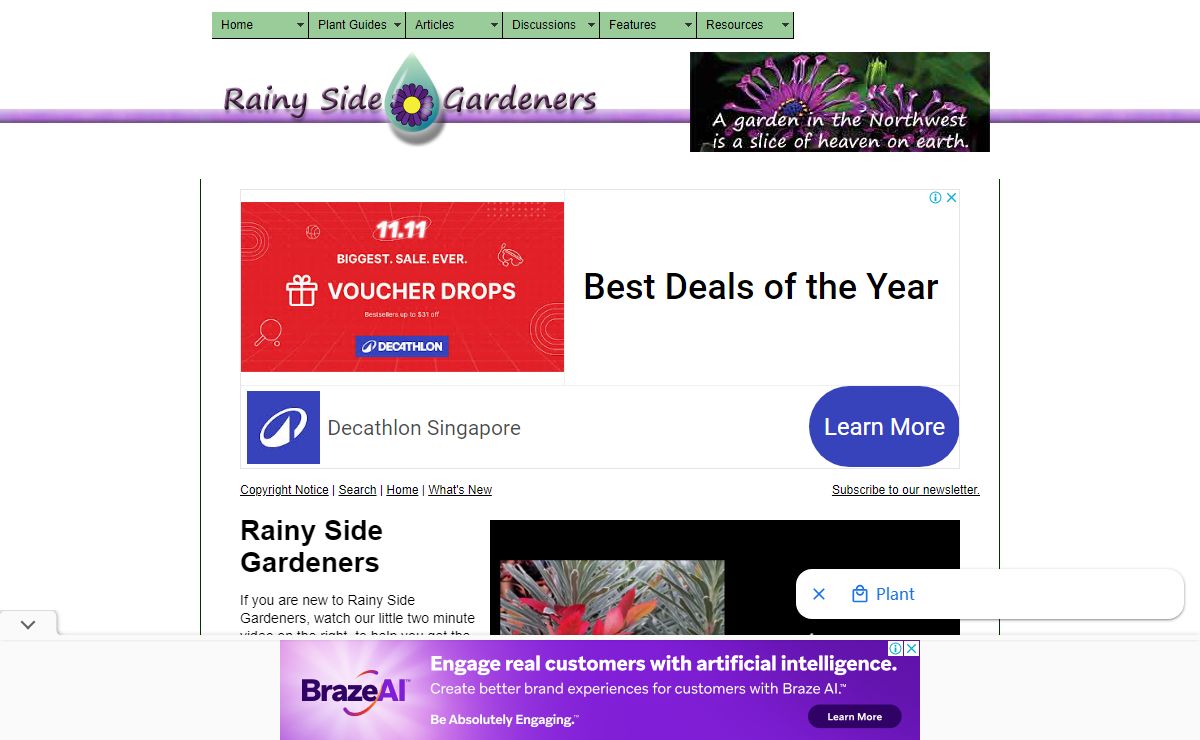Pacific Northwest Gardening - Rainy Side Gardeners