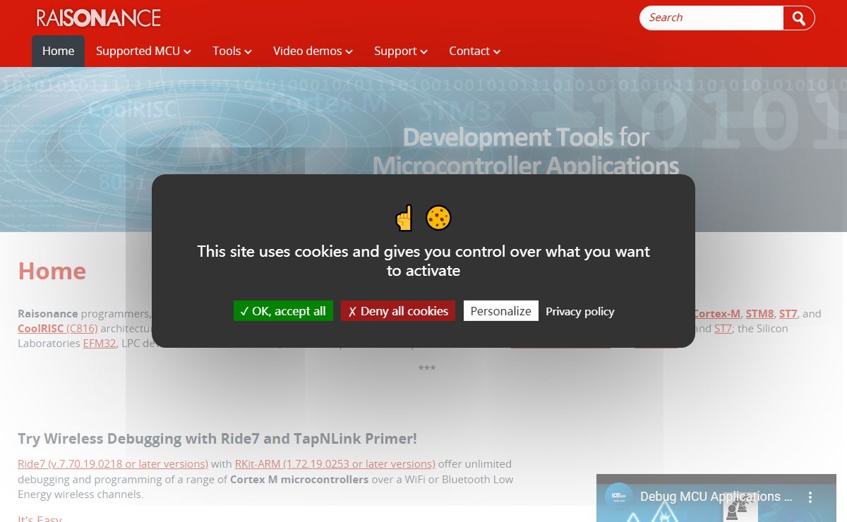RAISONANCE, MCU application development solutions