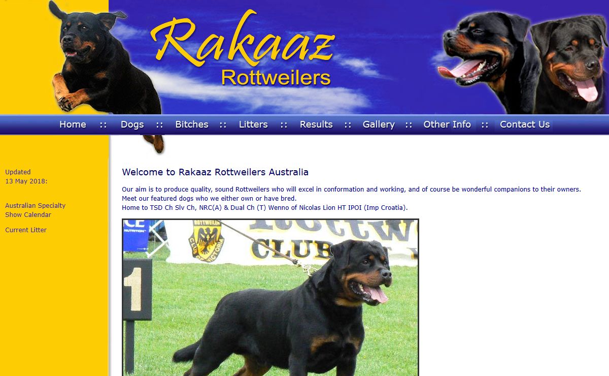 Rakaaz Rottweilers