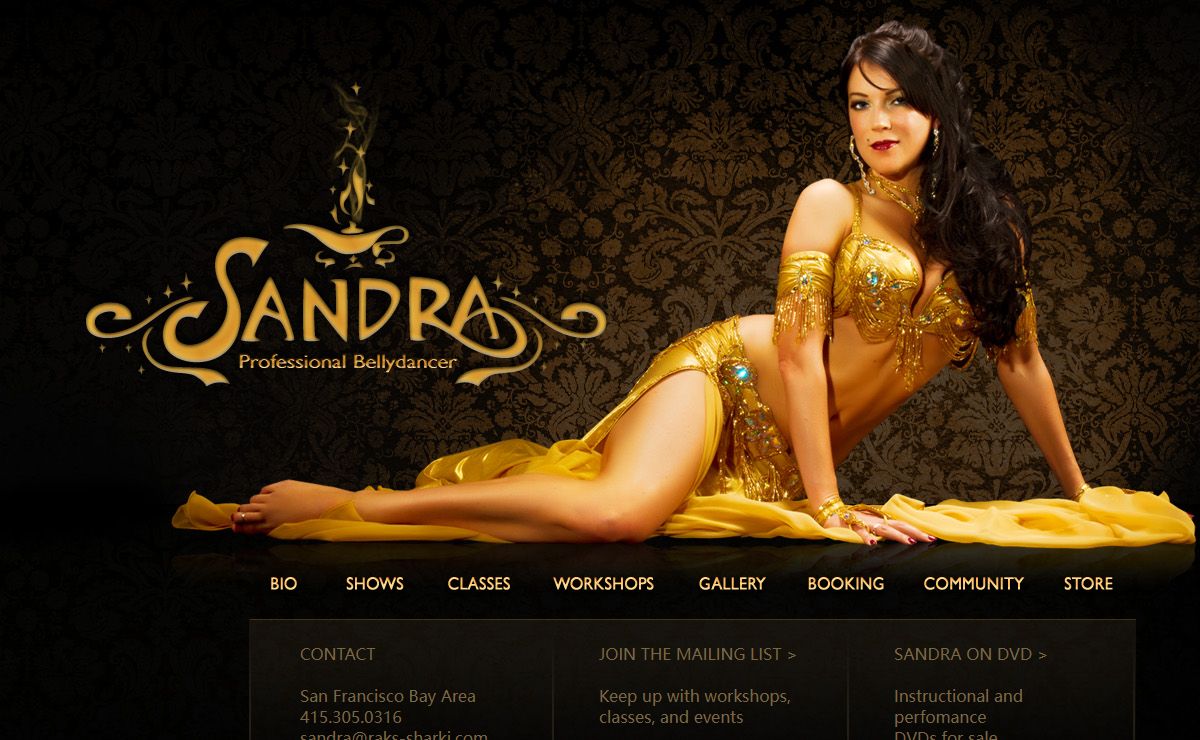 Sandra -- Bellydance -- raks-sharki.com