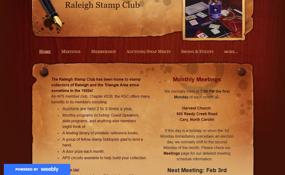Raleigh Stamp Club - Home