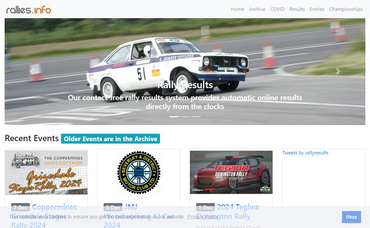 rallies.info Home