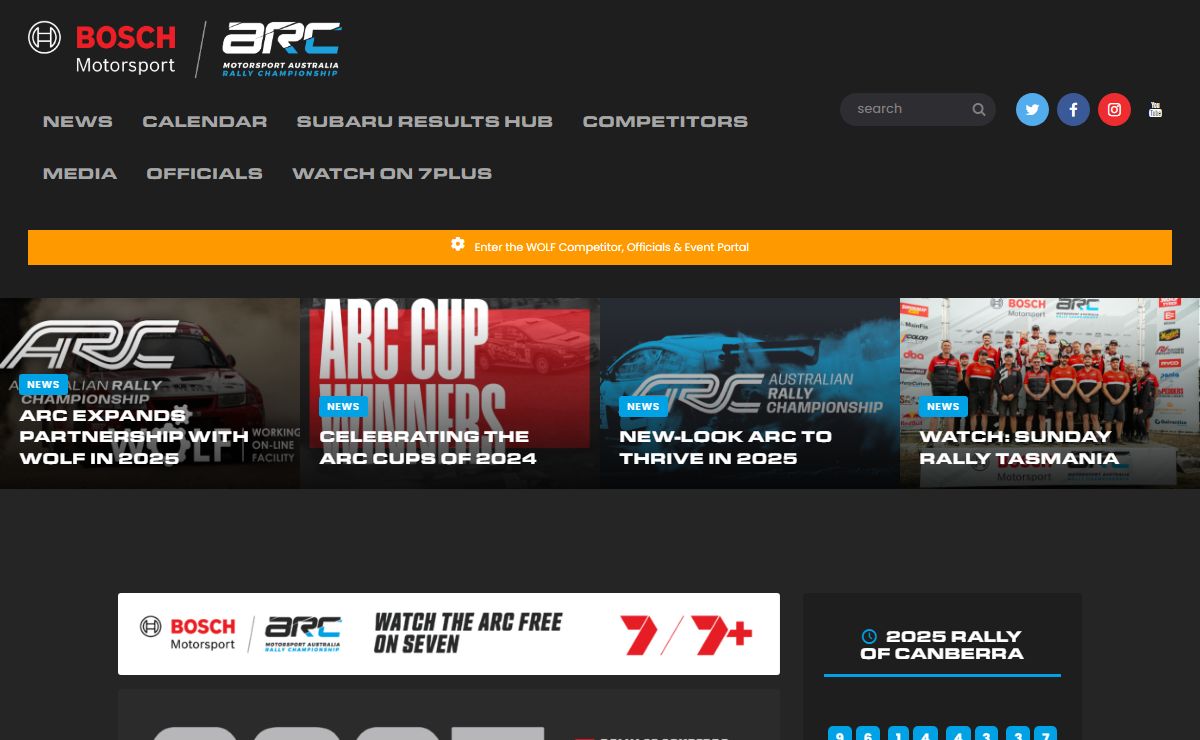 Bosch Motorsport Australia Rally Championship