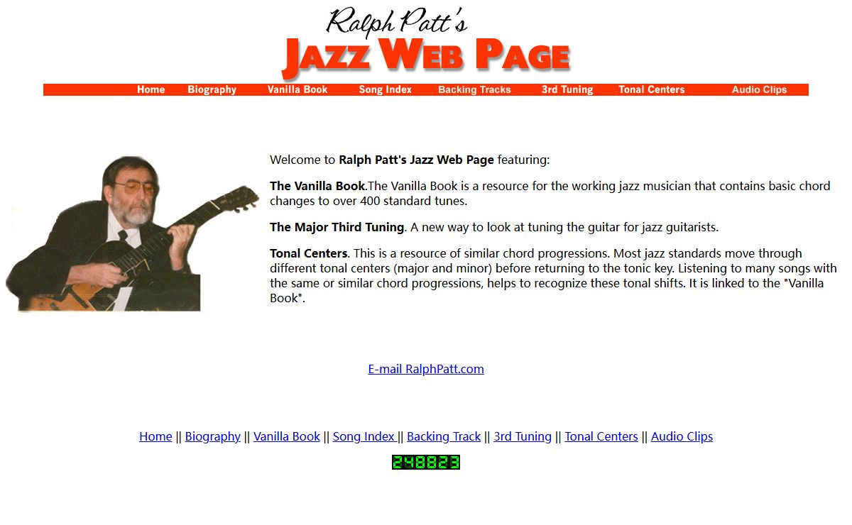 Ralph Patt's Jazz Web Page
