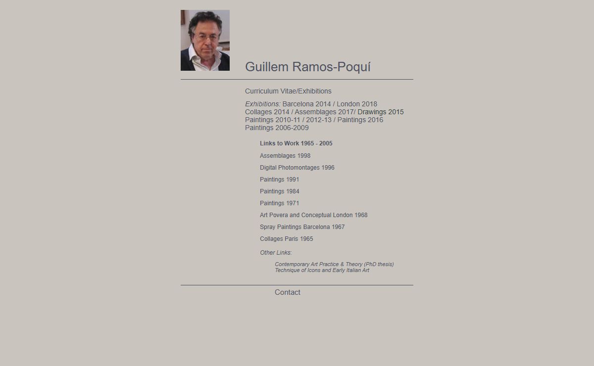 Welcome to Guillem Ramos-Poqu�'s Homepage
